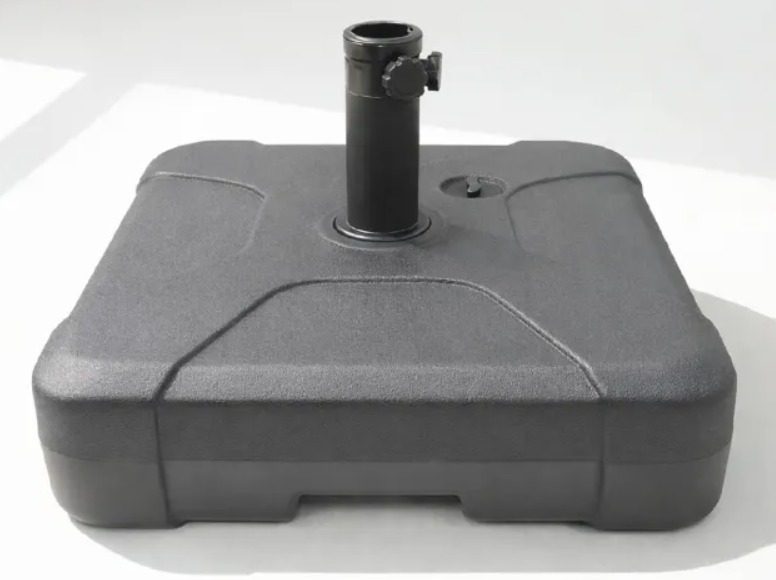 Square pole base